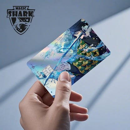 귀멸의 칼날 스티커 카드 필름 커버