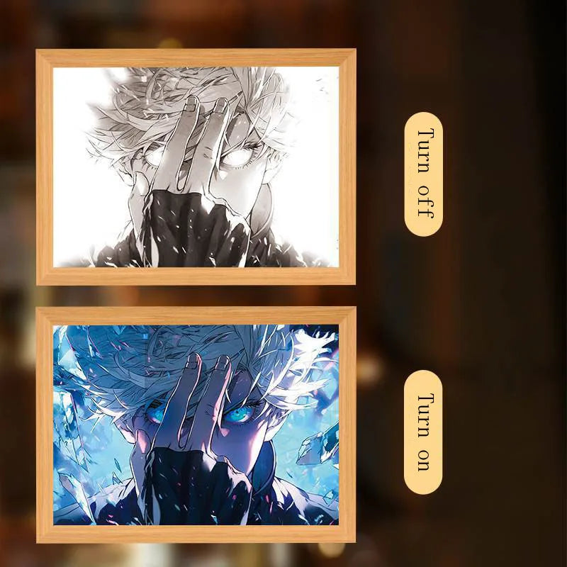 주술회전 LED 액자 무드등