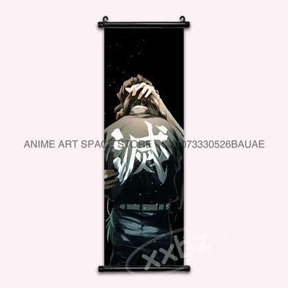 반다이 귀멸의 칼날 벽장식 포스터 (애니 캐릭터 인테리어 / 홈데코)