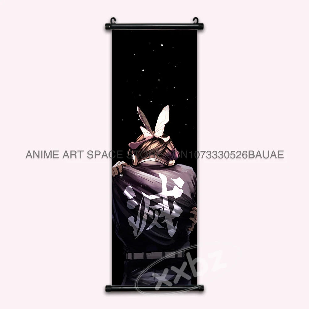 반다이 귀멸의 칼날 벽장식 포스터 (애니 캐릭터 인테리어 / 홈데코)