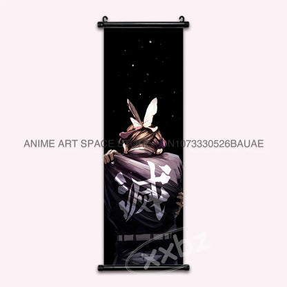 반다이 귀멸의 칼날 벽장식 포스터 (애니 캐릭터 인테리어 / 홈데코)