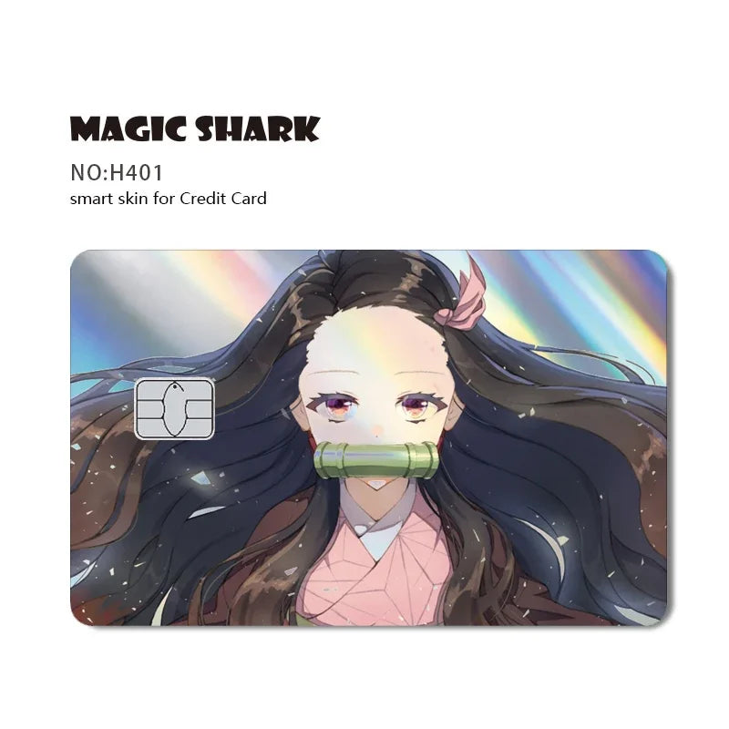 귀멸의 칼날 스티커 카드 필름 커버