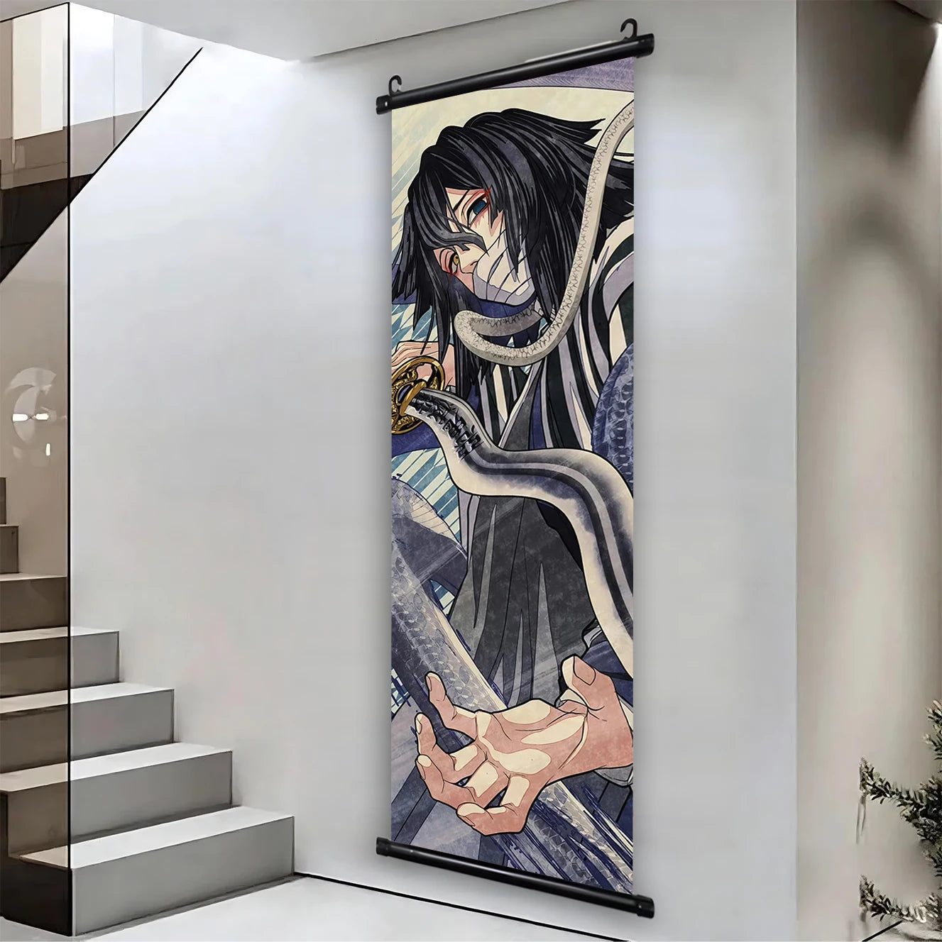 귀멸의 칼날 캐릭터 캔버스 포스터