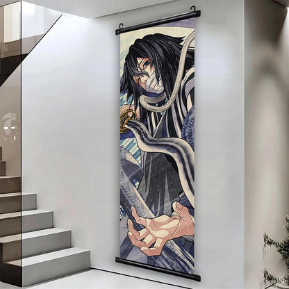 귀멸의 칼날 캐릭터 캔버스 포스터