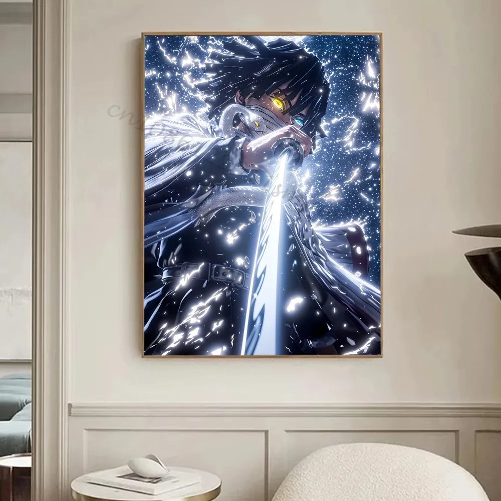 [미니소] 클래식 귀멸의 칼날 캔버스 포스터