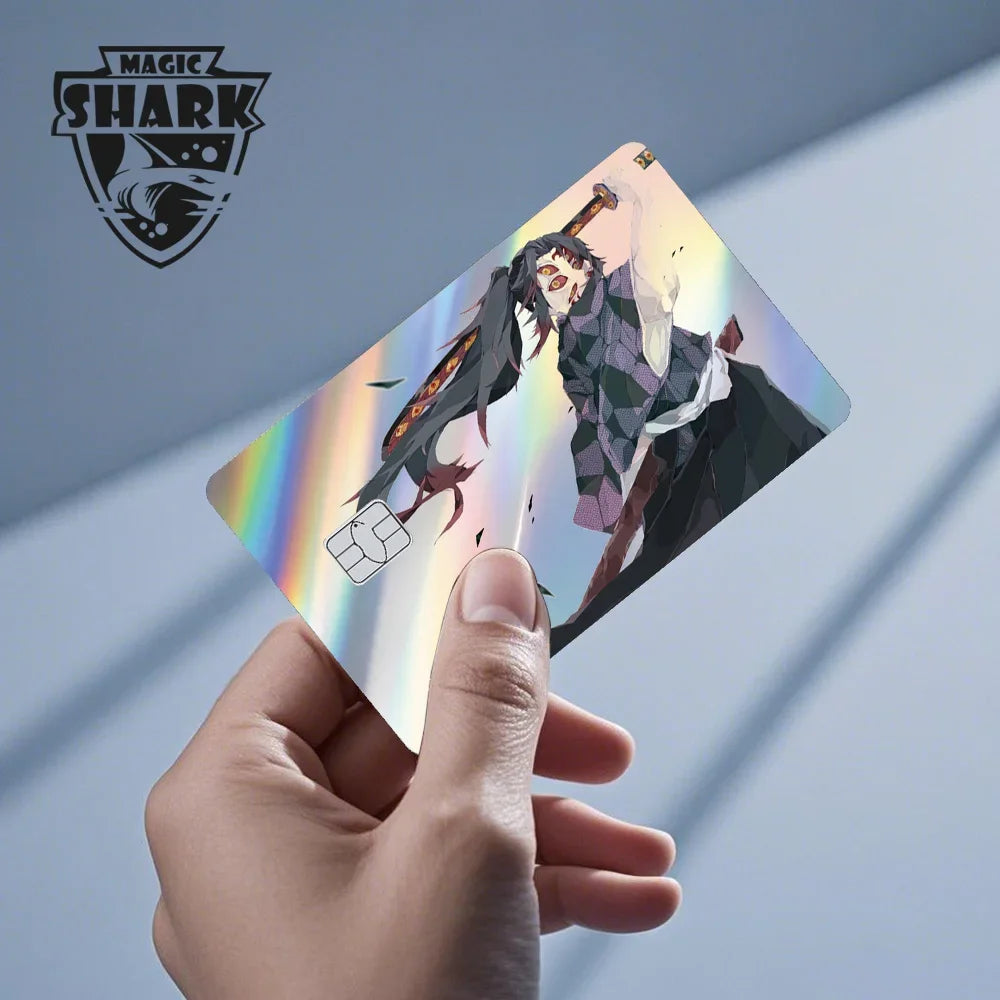 귀멸의 칼날 스티커 카드 필름 커버