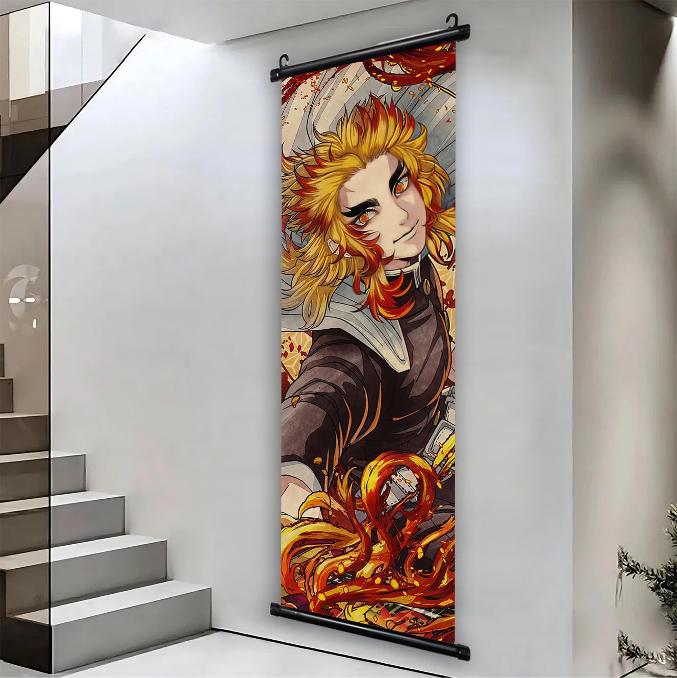 귀멸의 칼날 캐릭터 캔버스 포스터