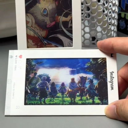 귀멸의 칼날 홀로그램 키체인 (귀살대)