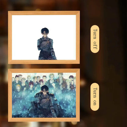 주술회전 LED 액자 무드등