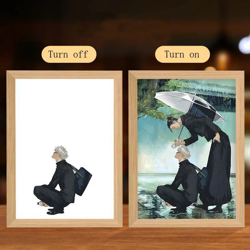 주술회전 LED 액자 무드등