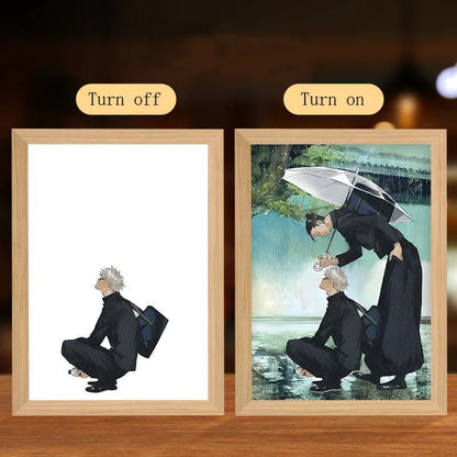 주술회전 LED 액자 무드등