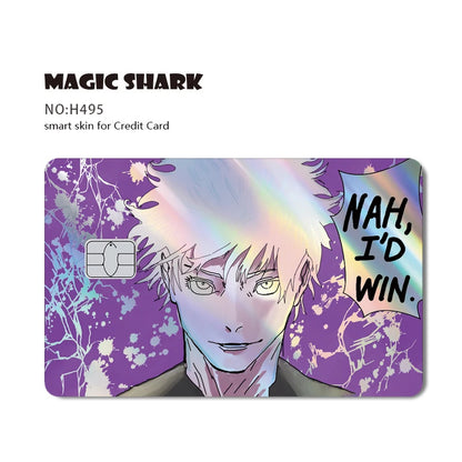 주술회전 스티커 카드 필름 커버