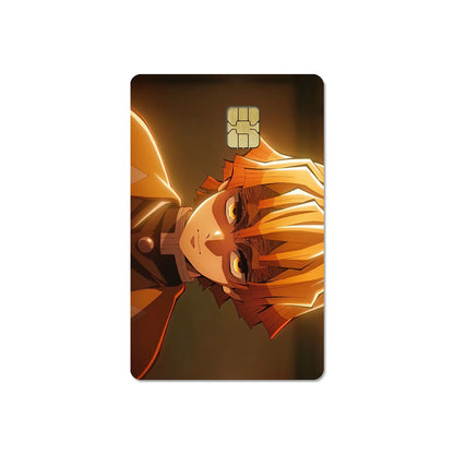 귀멸의 칼날 스티커 카드 필름 커버(소형칩)