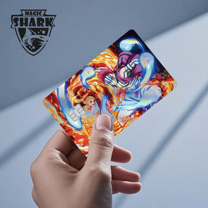 귀멸의 칼날 스티커 카드 필름 커버