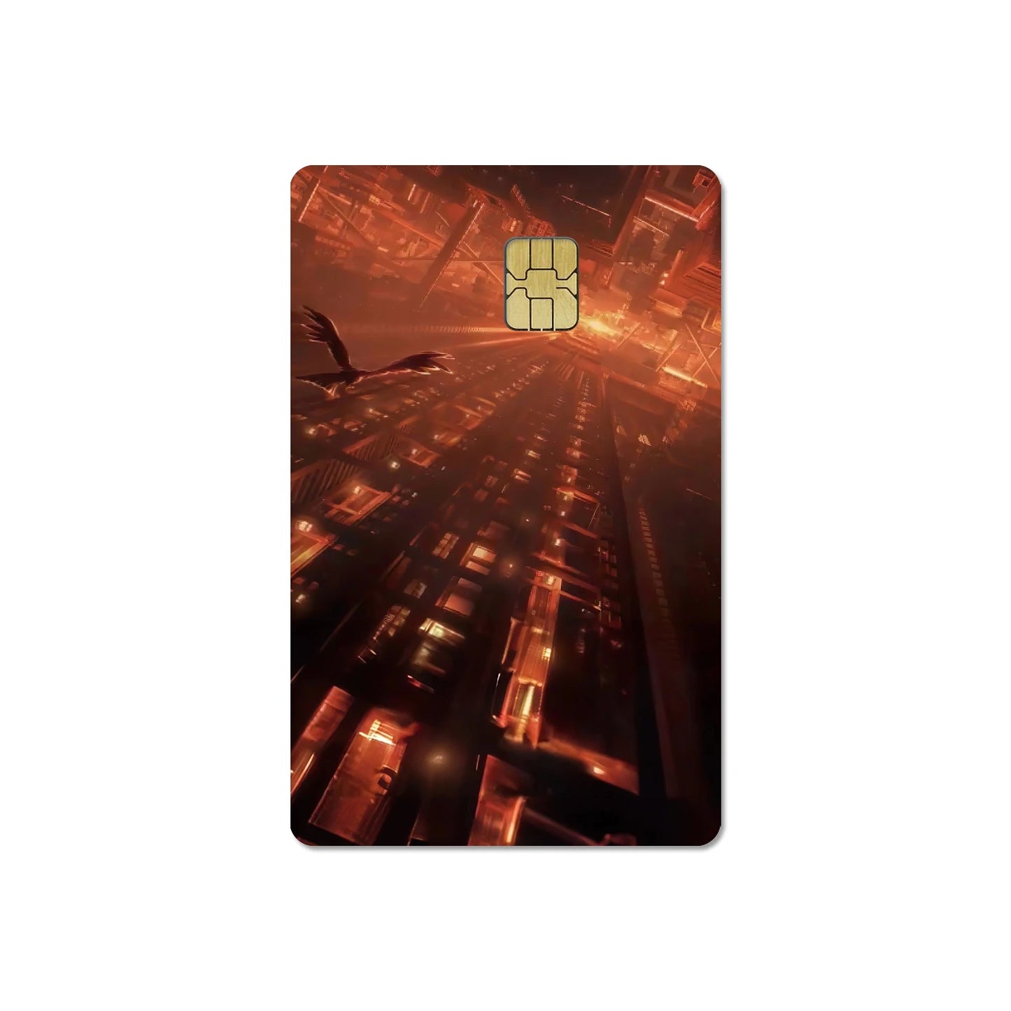 귀멸의 칼날 스티커 카드 필름 커버 (무한성편)