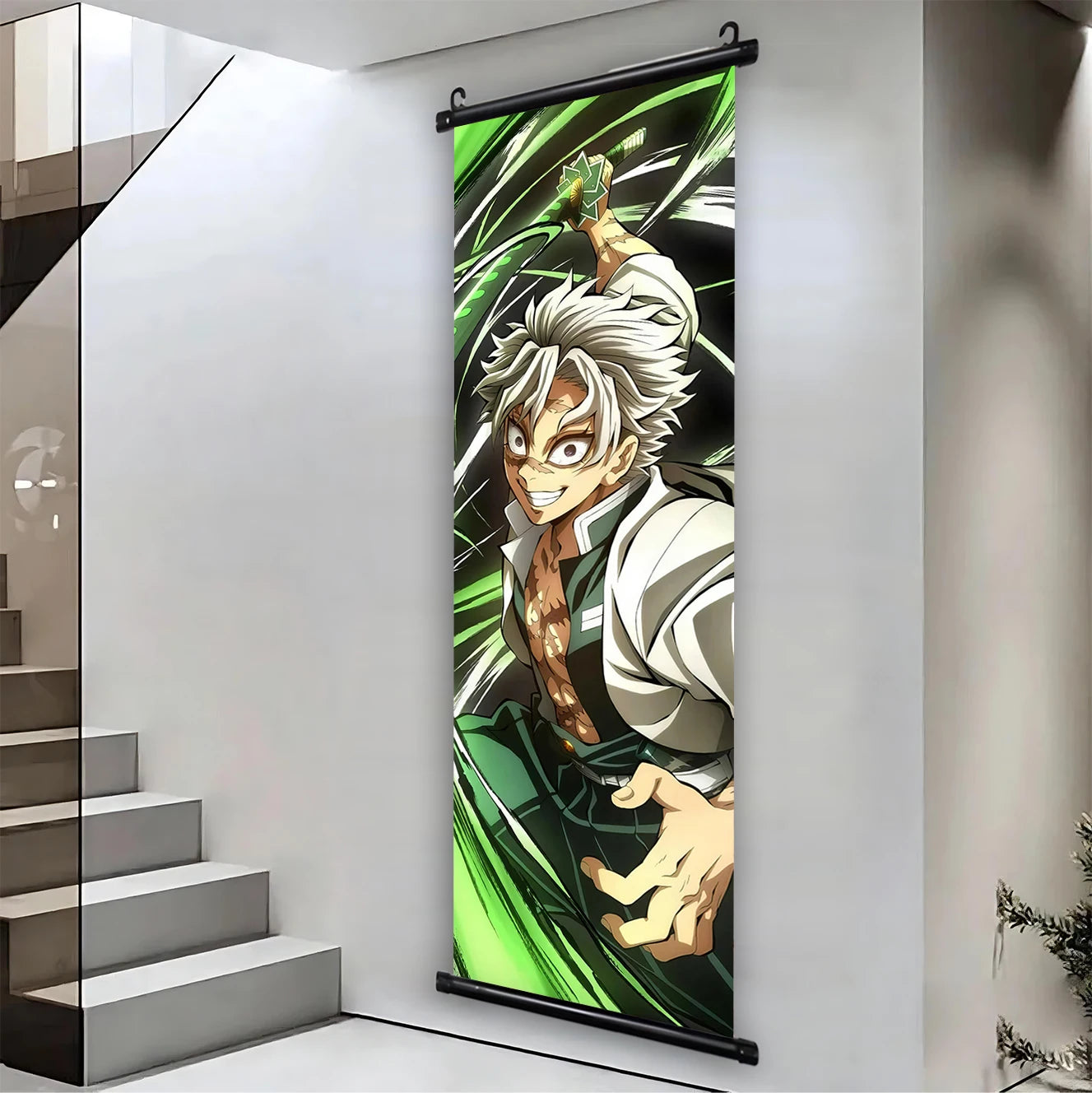 귀멸의 칼날 캐릭터 캔버스 포스터