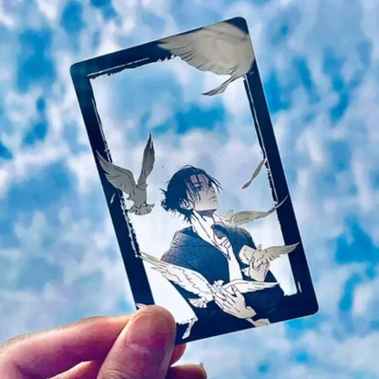 진격의 거인 에렌 자유 아크릴카드