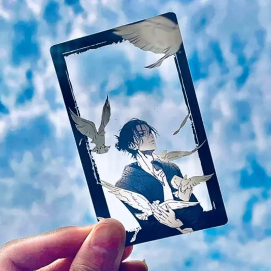 진격의 거인 에렌 자유 아크릴카드