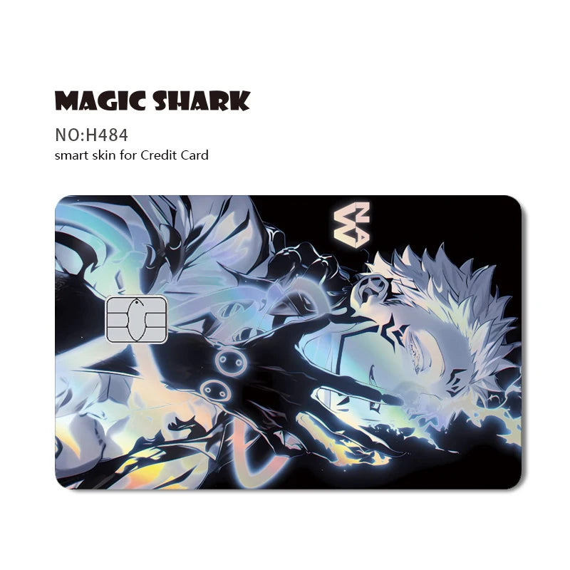 주술회전 스티커 카드 필름 커버