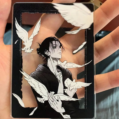 진격의 거인 에렌 자유 아크릴카드